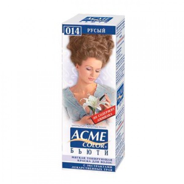 "Acme" краска для волос "Русый, 014"