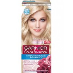 "Garnier Color Sensation Крем -фарба для волосся 110 Діамантовий Ультра блонд