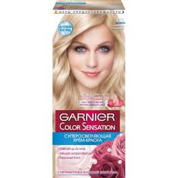 "Garnier Color Sensation Крем-краска для волос 110 Алмазный Ультра Блонд