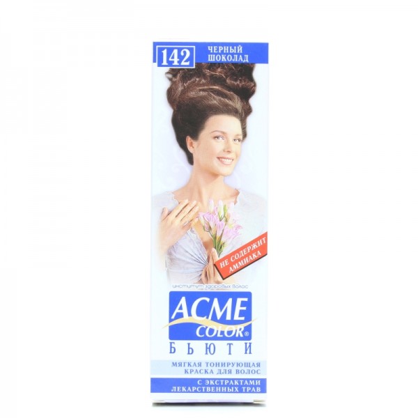 "Acme" краска для волос "Черный шоколад, 142"