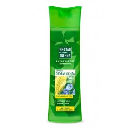 "Чиста Лінія" шампунь "Пшениця і льон" 400мл.