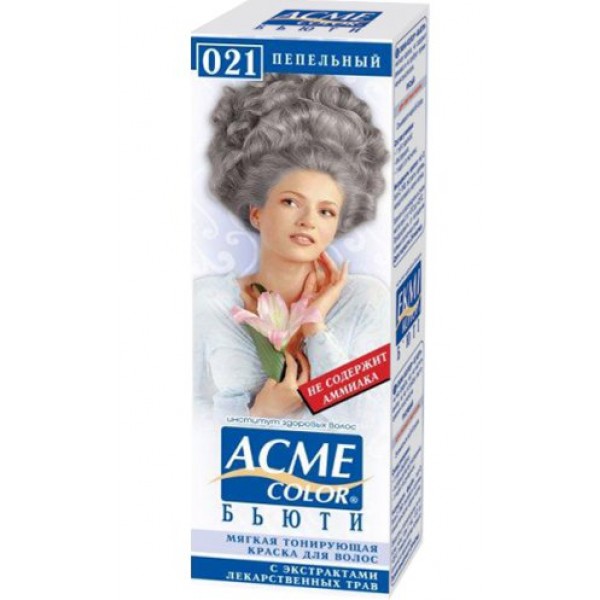"Acme" краска для волос "Пепельный, 021"