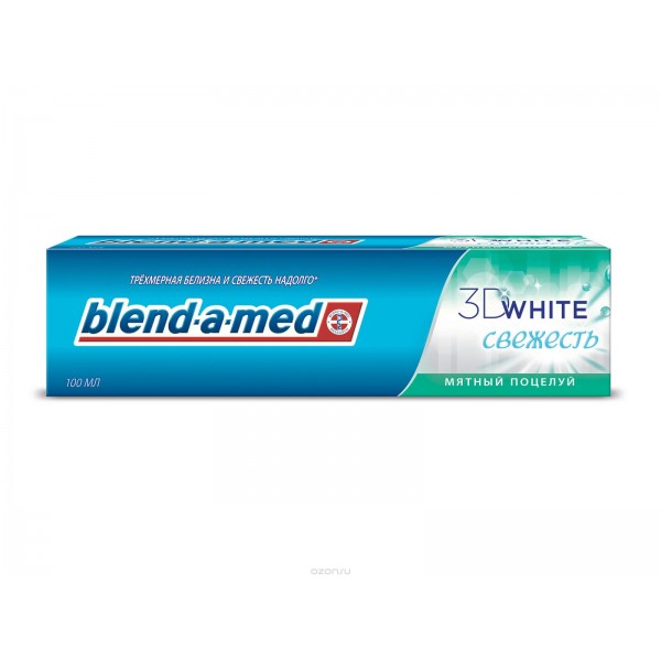 Blend-A-Med зубная паста 3Д свежесть мятний поцелуй 100мл.