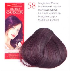 C:EHKO крем-фарба для волосся 58 магічний пурпур