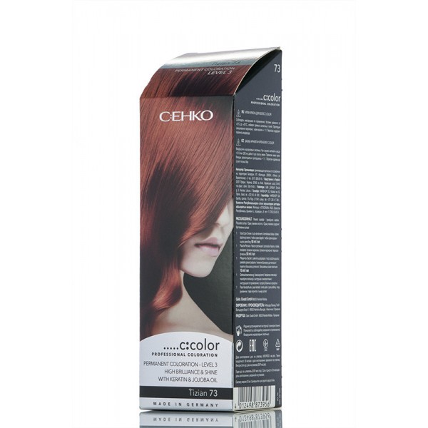 C:EHKO крем-фарба для волосся 73 тициан