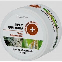 Домашний Доктор Крем для обличчя для проблемної шкіри Чага березова 100мл.
