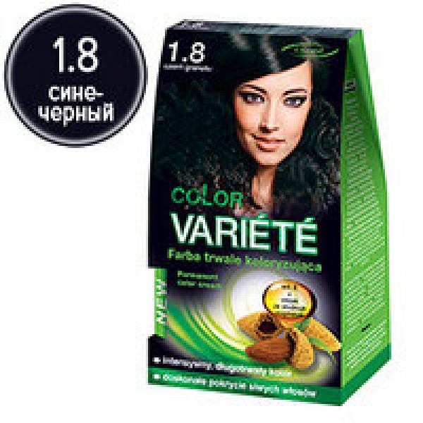 Chantal Variete Color Фарба для волосся 110мл 1.8 Синьо-Чорна