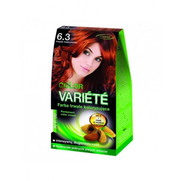Chantal Variete Color Фарба для волосся 110мл 6,3Мідний махагон