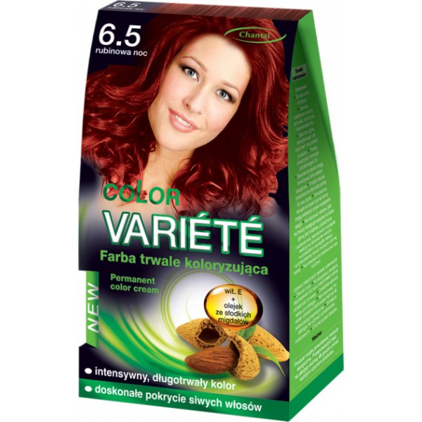 Chantal Variete Color Фарба для волосся 110мл 6,5 Рубінова ніч