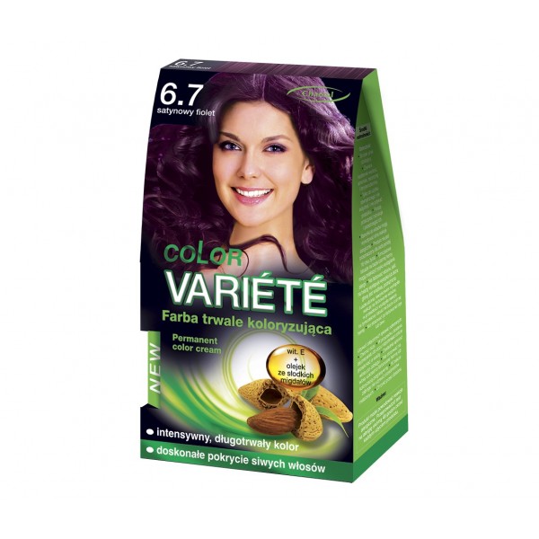 Chantal Variete Color Фарба для волосся 110мл 6,7 Глянцевий Фіолетовий