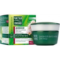 ЧИСТА ЛІНІЯ Фіто-крем для обличчя 60+ Таволга і Калина 45мл.