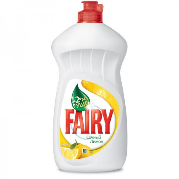 "Fairy" для миття посуду "Лимон" 500мл.
