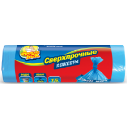 "Фрекен Бок" пакети для сміття "Надміцні, 60л, 15шт"