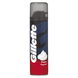"Gillette" піна для гоління класична "Regular" 200мл.