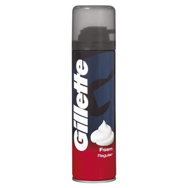 "Gillette" піна для гоління класична "Regular" 200мл.