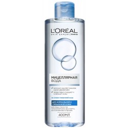 LOREAL Міцелярна вода для Нормальної та Змішаної шкіри 400мл. LOREAL Міцелярна вода для Нормальної та Змішаної шкіри 400мл.
