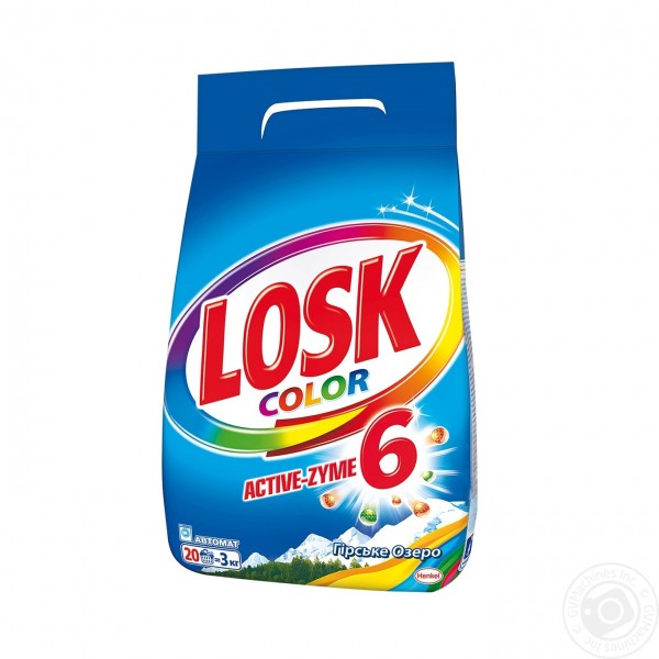 LOSK COLOR пральний порошок Автомат 3кг.