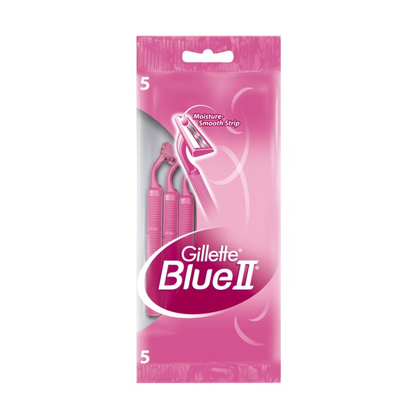 Станок для бритья женский Gillette Blue 2 plus одноразовый 5шт