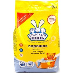 УШАСТИЙ НЯНЬ порошок для прання автомат 9кг.