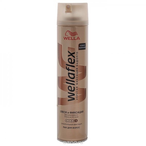 Wellaflex лак для волос супер фиксация 5 блеск и фиксация 250мл.
