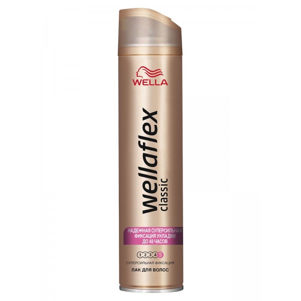 Wellaflex лак для волосся супер фіксація 5 до 48 годин 250мл.