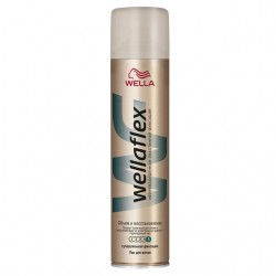 Wellaflex лак для волосся супер фіксація 5 об'єм і відновлення 250мл.