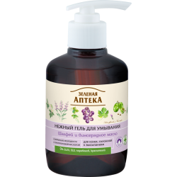 ЗЕЛЕНА АПТЕКА Гель для вмивання Шалфей і виноградна олія 270мл.