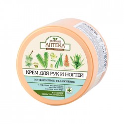 ЗЕЛЕНА АПТЕКА Крем для рук Інтенсивне зволоження Морські Водорості 300мл.