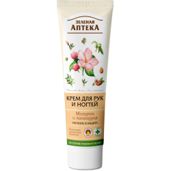 ЗЕЛЕНА АПТЕКА Крем для рук Живлення і Захист Мигдаль та Календула 100мл.